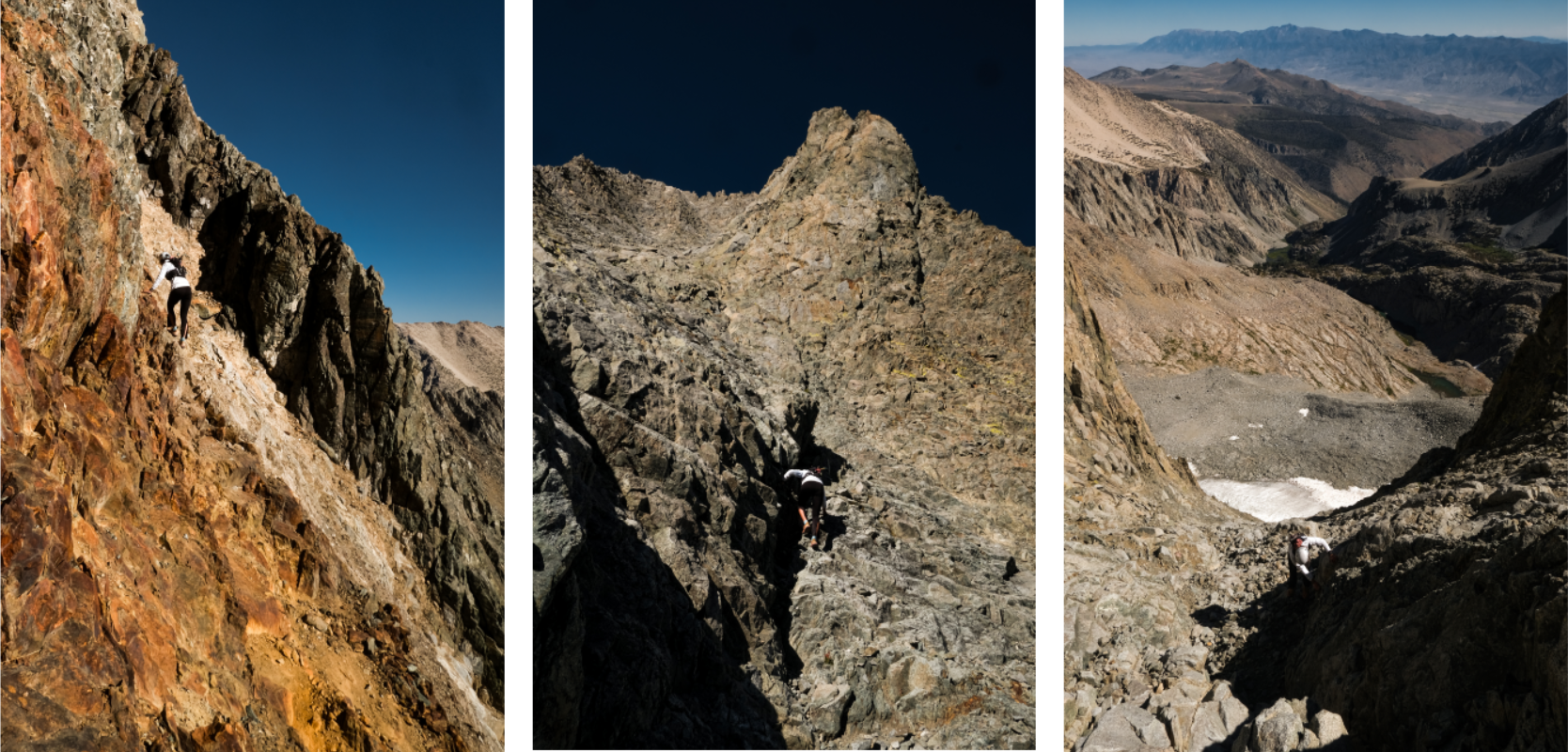 Entrance to main chute