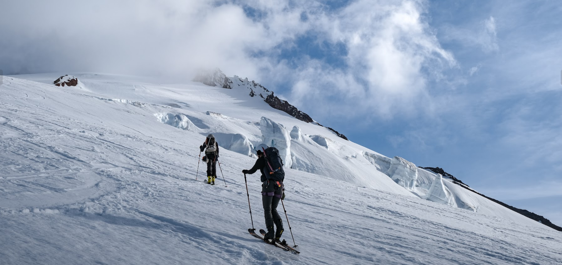 Approach to Mount Baker