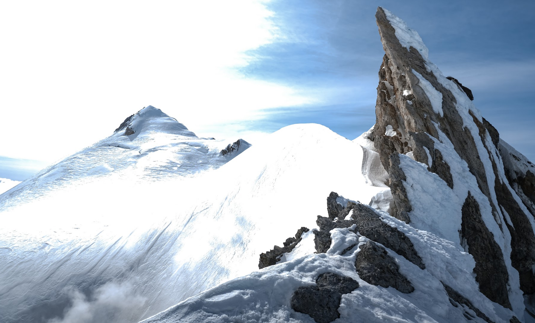 Crater of Mount Baker