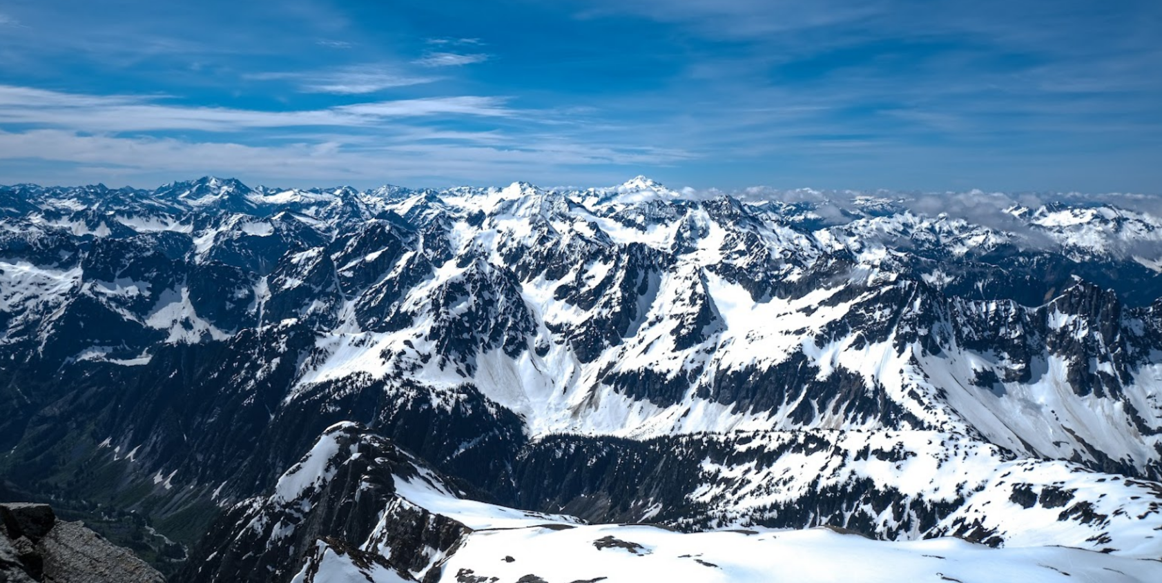 View from Sahale mountain