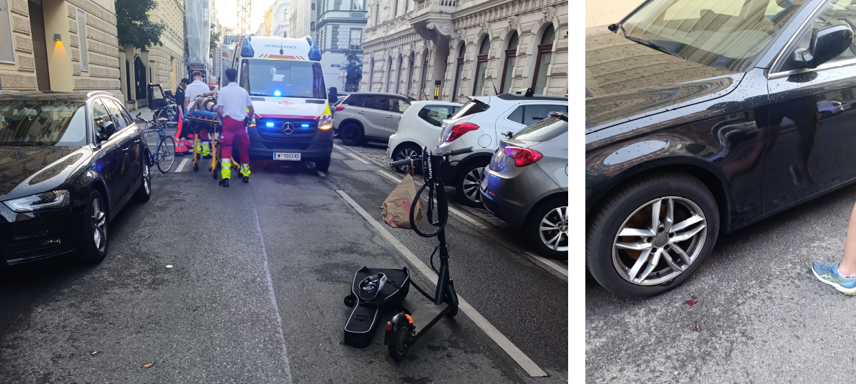 Accident in Vienna